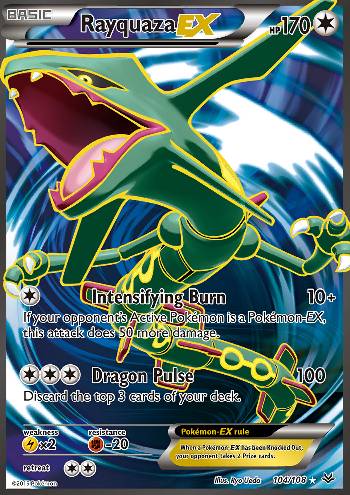 Rayquaza-EX (#104/108) Rayquaza-EX (#104/108)