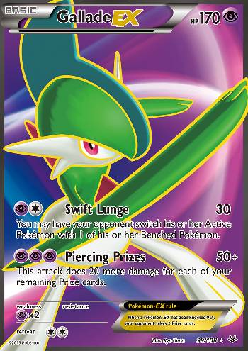 Gallade-EX (#99/108) Gallade-EX (#99/108)