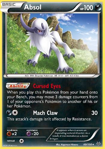 Absol (#40/108)(FOIL) FOIL