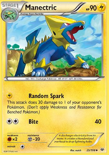Manectric (#25/108) Manectric (#25/108)