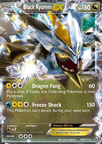 Black Kyurem-EX (#100/113) Black Kyurem-EX (#100/113)
