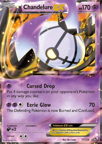 Chandelure-EX (#77/113) Chandelure-EX (#77/113)