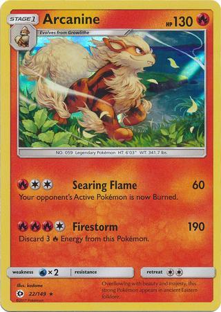 Arcanine (#22/149)(FOIL) FOIL