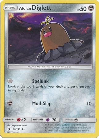 Diglett de Alola / Alolan Diglett Diglett de Alola / Alolan Diglett