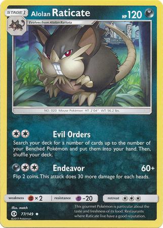 Raticate de Alola / Alolan Raticate Raticate de Alola / Alolan Raticate