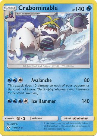 Crabominable (#43/149) Crabominable (#43/149)