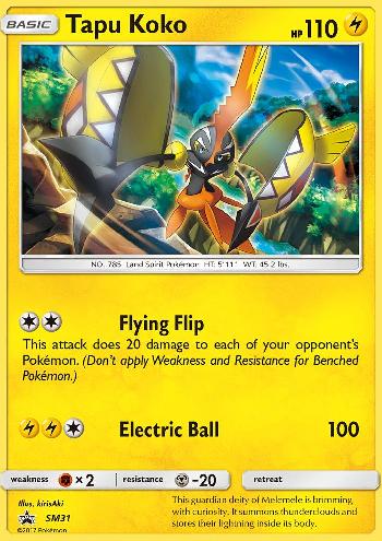 Tapu Koko (#SM31/∞) Tapu Koko (#SM31/∞)