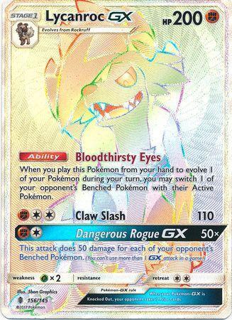 Lycanroc-GX (#156/145) Lycanroc-GX (#156/145)
