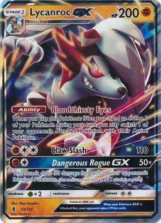 Lycanroc-GX (#74/145) Lycanroc-GX (#74/145)