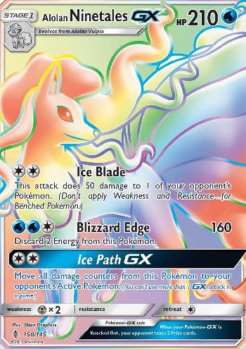 Ninetales de Alola-GX / Alolan Ninetales-GX Ninetales de Alola-GX / Alolan Ninetales-GX