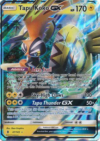 Tapu Koko-GX (#47/145) Tapu Koko-GX (#47/145)