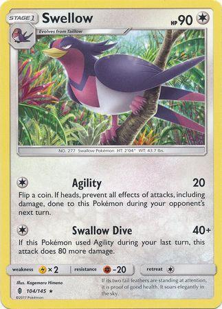 Swellow (#104/145) Swellow (#104/145)