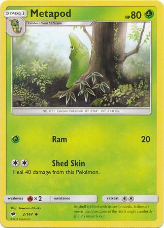 Metapod (#2/147) Metapod (#2/147)