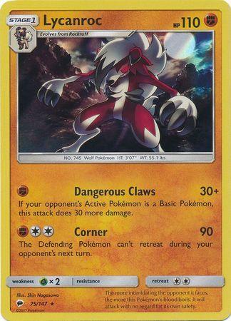 Lycanroc (#75/147) Lycanroc (#75/147)