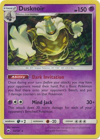 Dusknoir (#53/147) Dusknoir (#53/147)