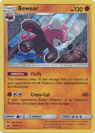Bewear (#56/111)(FOIL) FOIL