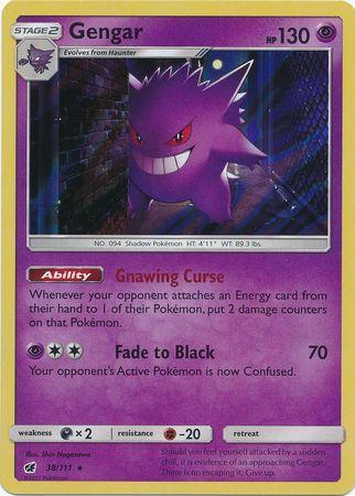 Gengar (#38/111)(REVERSE FOIL) REVERSE FOIL