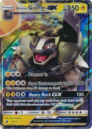 Golem de Alola-GX (#34/111) Golem de Alola-GX (#34/111)
