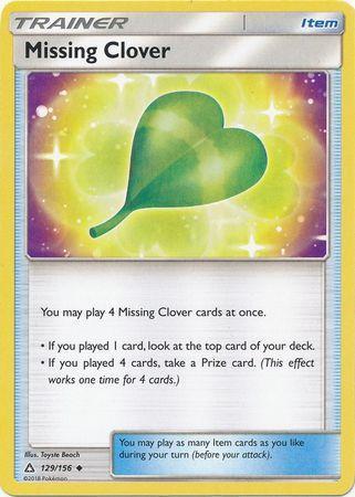 Missing Clover (#129/156) Missing Clover (#129/156)
