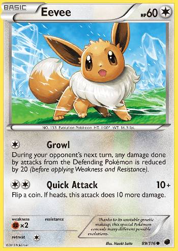 Eevee (#89/116) Eevee (#89/116)