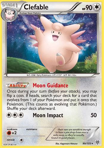 Clefable (#98/135) Clefable (#98/135)