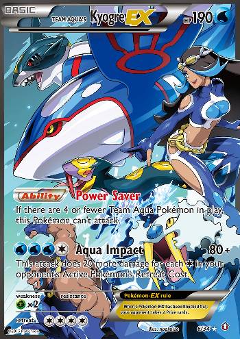 Kyogre-EX da Equipe Aqua (#6/34) Kyogre-EX da Equipe Aqua (#6/34)