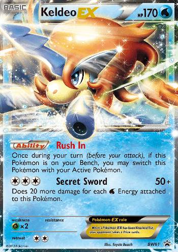 Keldeo-EX (#BW61/99) Keldeo-EX (#BW61/99)