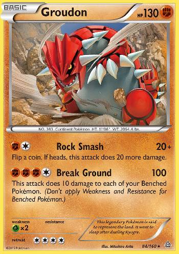 Groudon (#84/160) Groudon (#84/160)