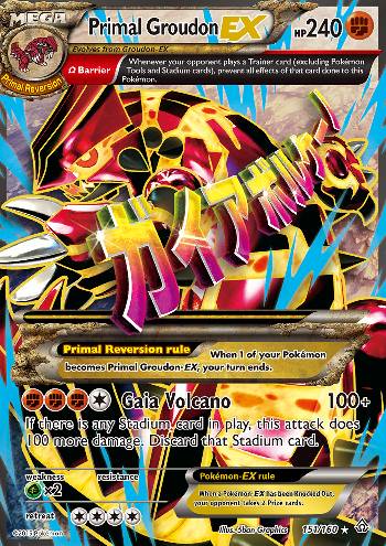 Groudon Primitivo-EX / Primal Groudon-EX Groudon Primitivo-EX / Primal Groudon-EX