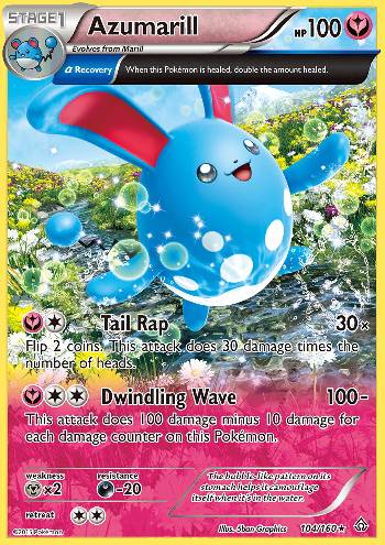 Azumarill (#104/160)(FOIL) FOIL