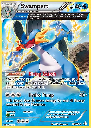 Swampert (#36/160) Swampert (#36/160)