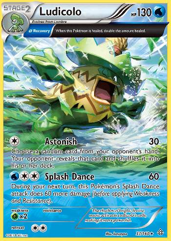 Ludicolo (#37/160) Ludicolo (#37/160)