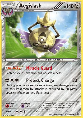 Aegislash (#100/160)(FOIL) FOIL