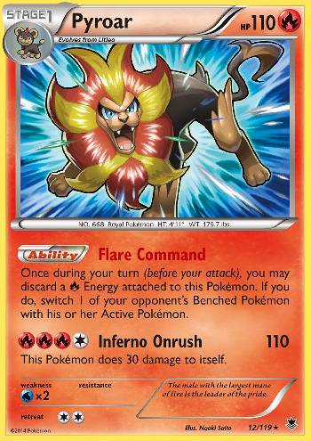 Pyroar (#12/119) Pyroar (#12/119)