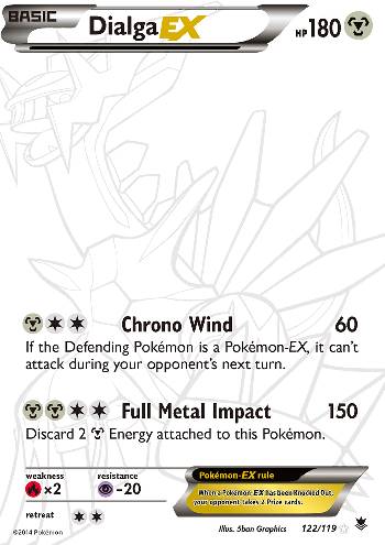 Dialga-EX (#122/119) Dialga-EX (#122/119)