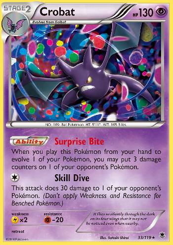 Crobat (#33/119) Crobat (#33/119)