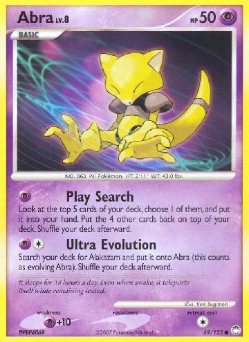 Abra (#69/124) Abra (#69/124)