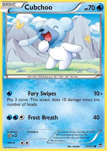 Cubchoo (#21/111) Cubchoo (#21/111)