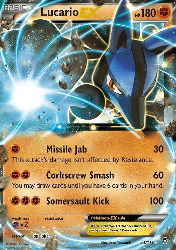 Lucario-EX (#54/111) Lucario-EX (#54/111)