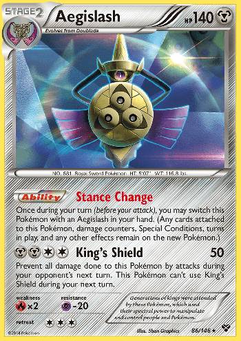 Aegislash (#86/146)(FOIL) FOIL