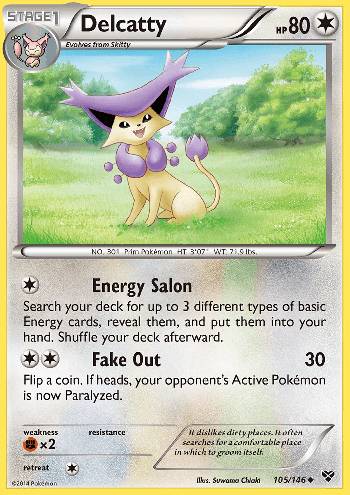 Delcatty (#105/146) Delcatty (#105/146)