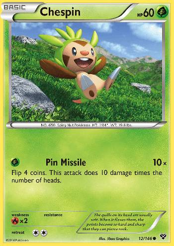 Chespin (#12/146) Chespin (#12/146)