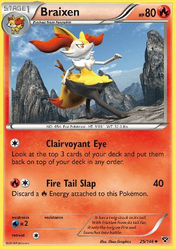 Braixen (#25/146) Braixen (#25/146)