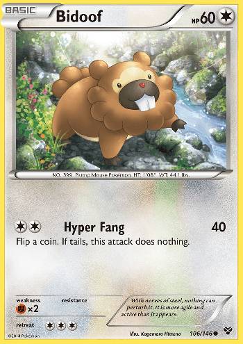 Bidoof (#106/146) Bidoof (#106/146)