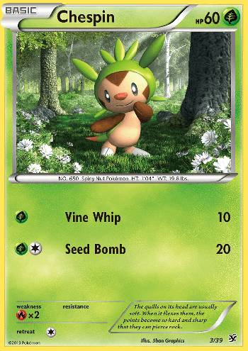 Chespin (#3/39) Chespin (#3/39)