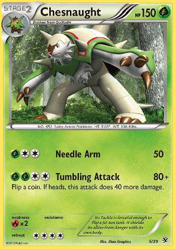 Chesnaught (#5/39) Chesnaught (#5/39)
