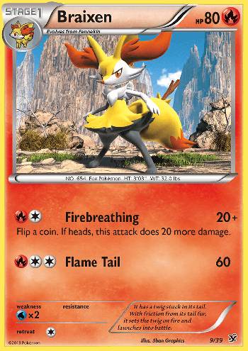 Braixen (#9/39) Braixen (#9/39)