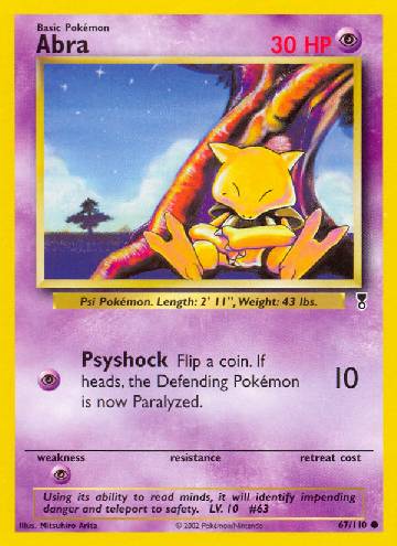 Abra (#67/110) Abra (#67/110)