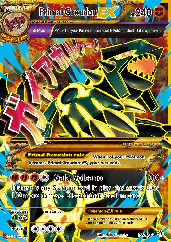 Groudon Primitivo-EX / Primal Groudon-EX Groudon Primitivo-EX / Primal Groudon-EX
