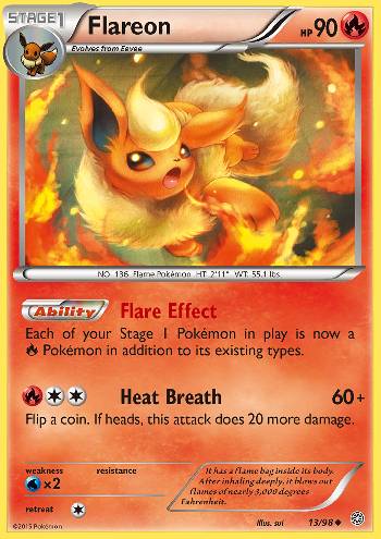 Flareon (#13/98) Flareon (#13/98)